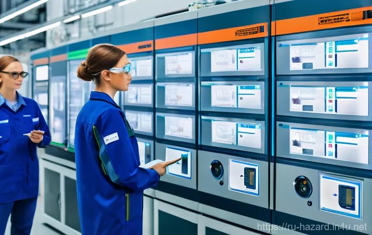 위험물관리사 취업 성공 사례와 후기 - **Prompt:** A focused and diligent industrial safety engineer, aged 30-45, male or female, wearing a...