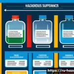 Home 19 위험물관리사 실기 시험 준비 방법 - A detailed educational infographic-style image illustrating the classification of hazardous substanc...