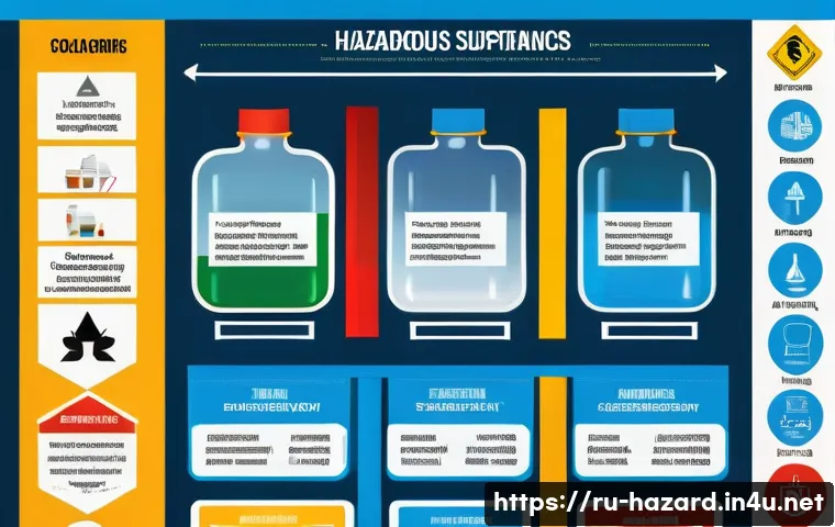 위험물관리사 실기 시험 준비 방법 - A detailed educational infographic-style image illustrating the classification of hazardous substanc...